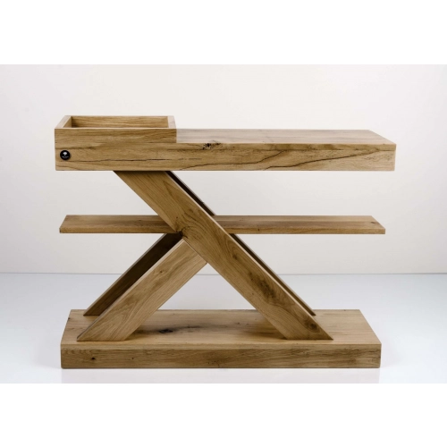 Konsola Wykonana Z Drewna Lite Dębowego Loft SKD-271 Rozmiary od 50 cm do 200 cm